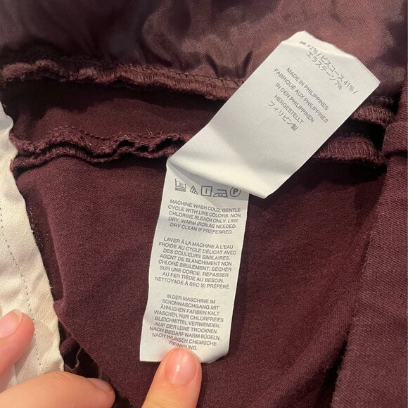 J. Crew Campbell Trouser • Maroon • Women's Size 14 - Picture 8 of 9